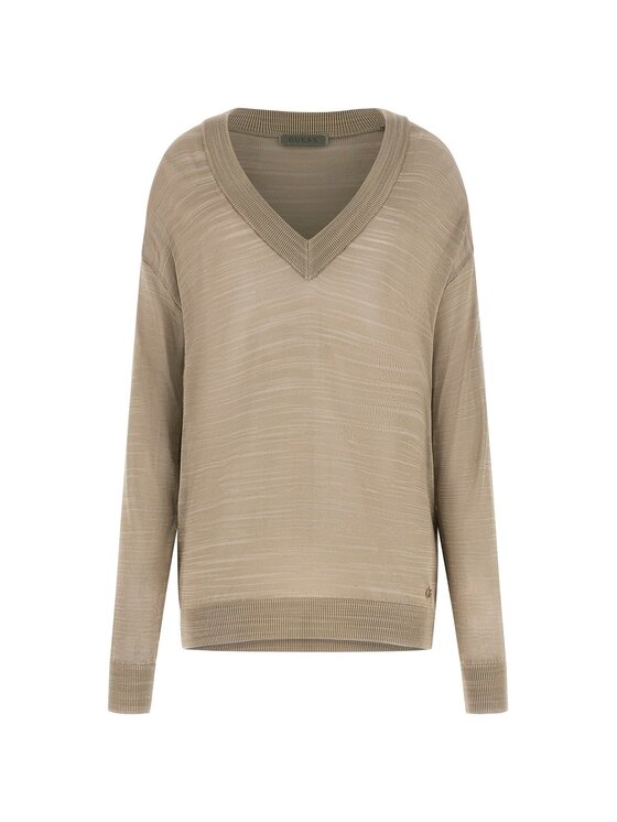 Guess Guess Svetr 182053 Béžová Classic Fit