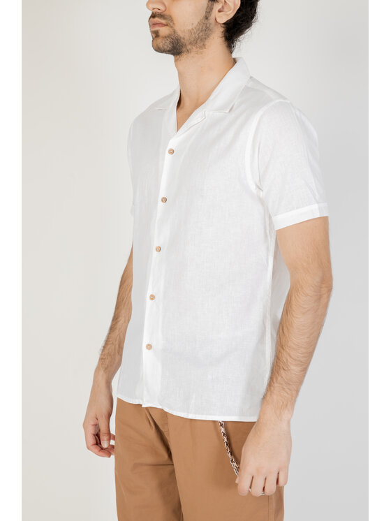 HAMAKI-HO HAMAKI-HO Camicia CE1237H Bianco To Fit