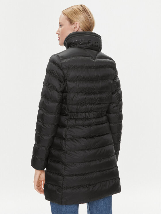 Tommy Hilfiger Tommy Hilfiger Зимно яке WW0WW39221 Черен Regular Fit
