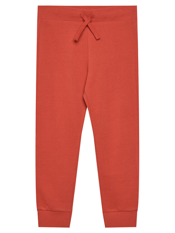 United Colors Of Benetton Spodnie dresowe 3J68CF01P Czerwony Regular Fit