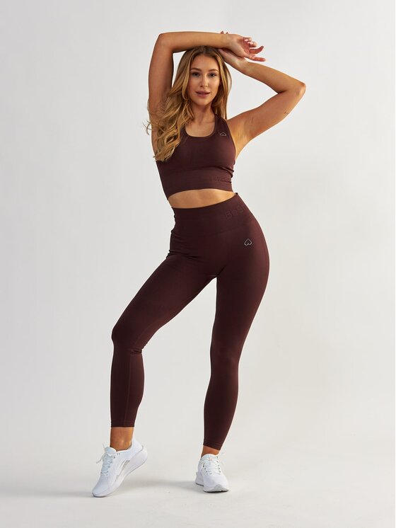 BeShaped BeShaped Legíny Modelujące Body Boost Hnedá Shaping Fit