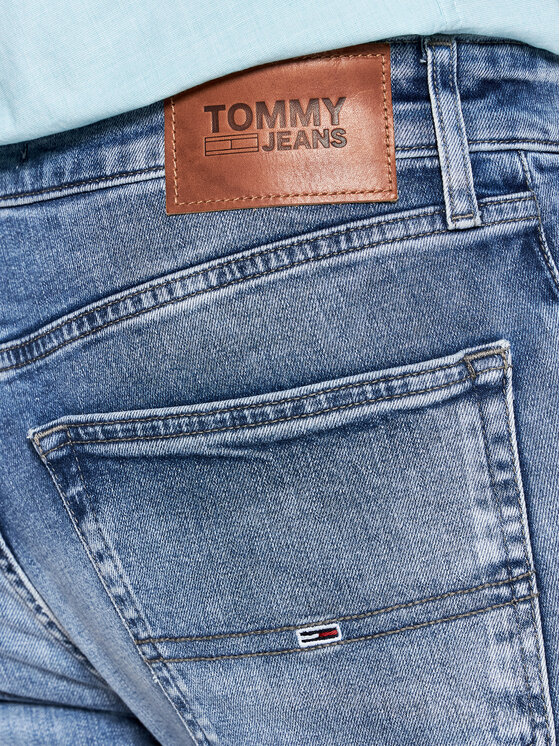 Tommy Jeans Tommy Jeans Blugi Scanton DM0DM09554 Albastru Slim Fit