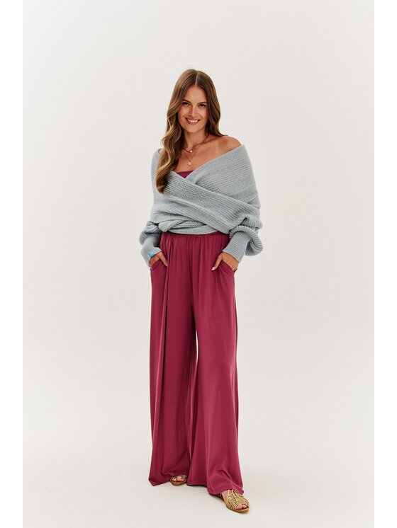 NAOKO NAOKO Sweter Dreamy Sky Szary Regular Fit