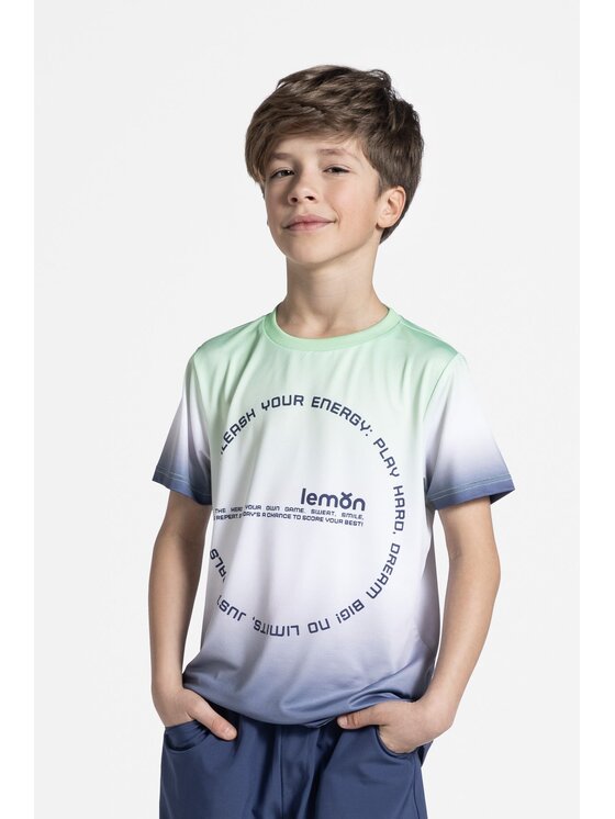 Lemon Explore Lemon Explore T-Shirt WL5143203ACB-022 Kolorowy Regular Fit