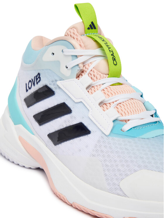 adidas adidas Buty halowe Crazyflight 6 Mid HQ0112 Biały