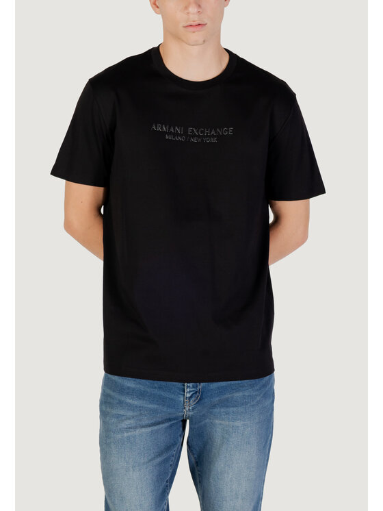 Armani Exchange Armani Exchange T-Shirt 30570 Czarny Comfort Fit