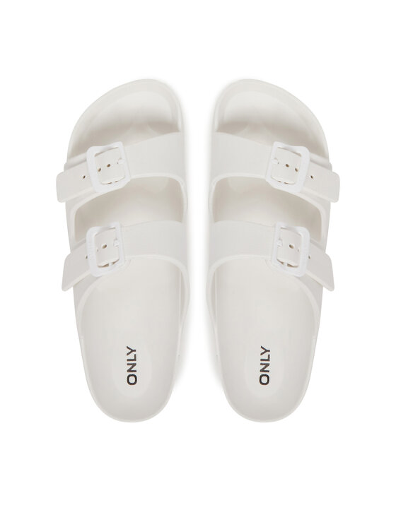 ONLY Shoes ONLY Shoes Papucs Onlcristy 15316868 Fehér