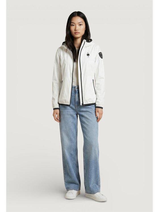 Blauer Blauer Giubbotto piumino NAY Bianco Casual Fit