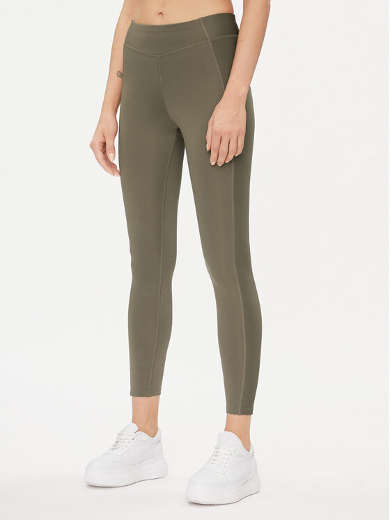 Reebok Legíny Yoga Performance IM4048 Zelená Fitted Fit