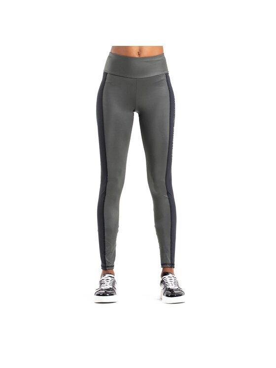 Legginsy, rozmiar S, Szare, LEGGING FIERCE GREEN