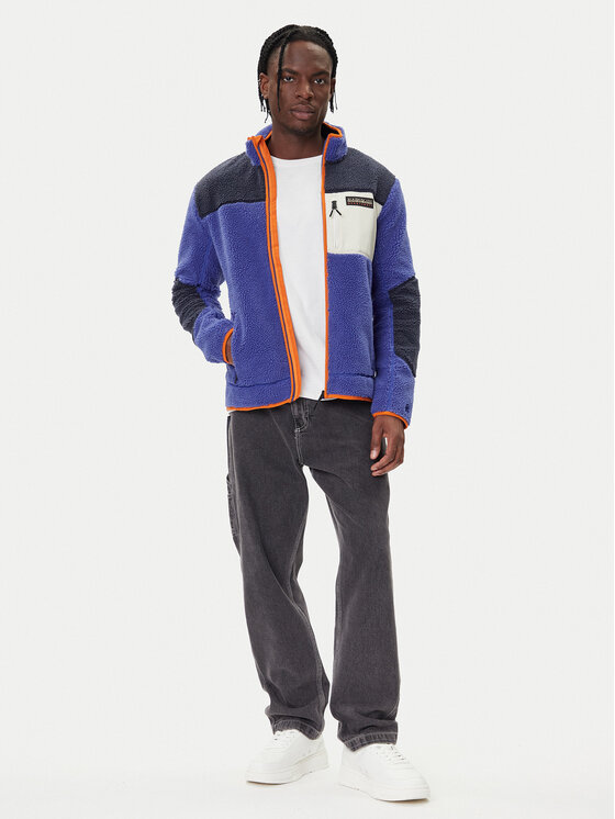 Napapijri Napapijri Polar Yupik NP0A4GNT Niebieski Regular Fit