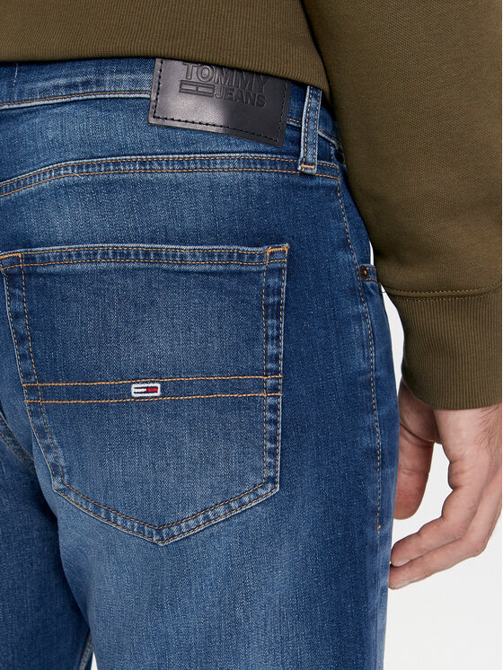 Tommy Jeans Tommy Jeans Traperice Ryan DM0DM09551 Plava Straight Fit