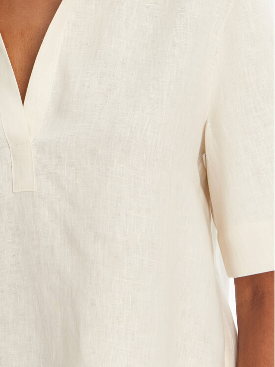 Marella Marella Blusa Nave 2515111032 Écru Regular Fit