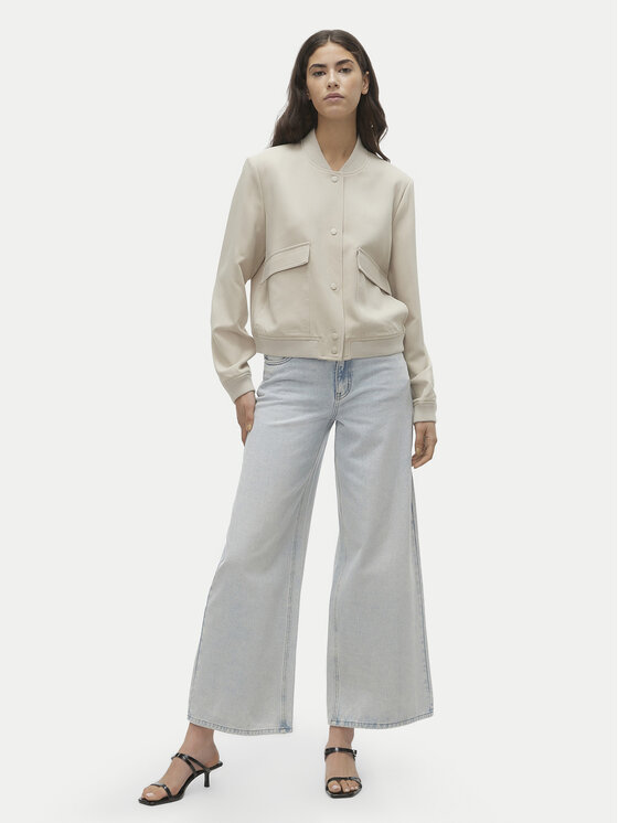 Vero Moda Vero Moda Яке бомбър Amala 10307303 Бежов Regular Fit