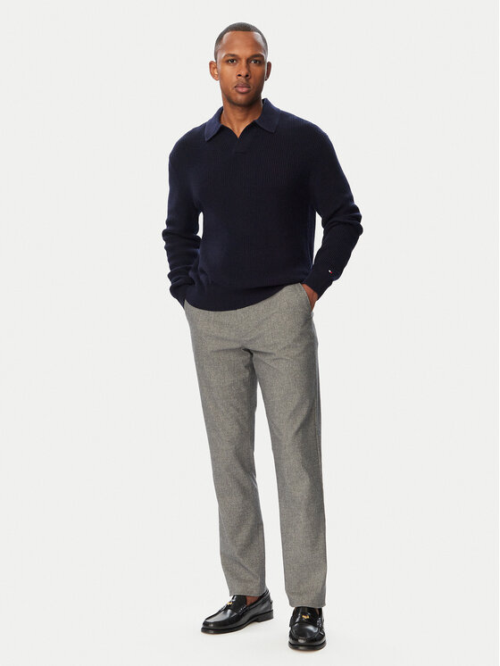 Tommy Hilfiger Tommy Hilfiger Chinos Denton MW0MW44823 Dunkelgrau Slim Fit