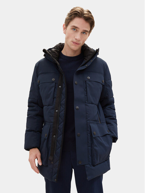 Tom Tailor Tom Tailor Pehelykabát 1037359 Sötétkék Regular Fit