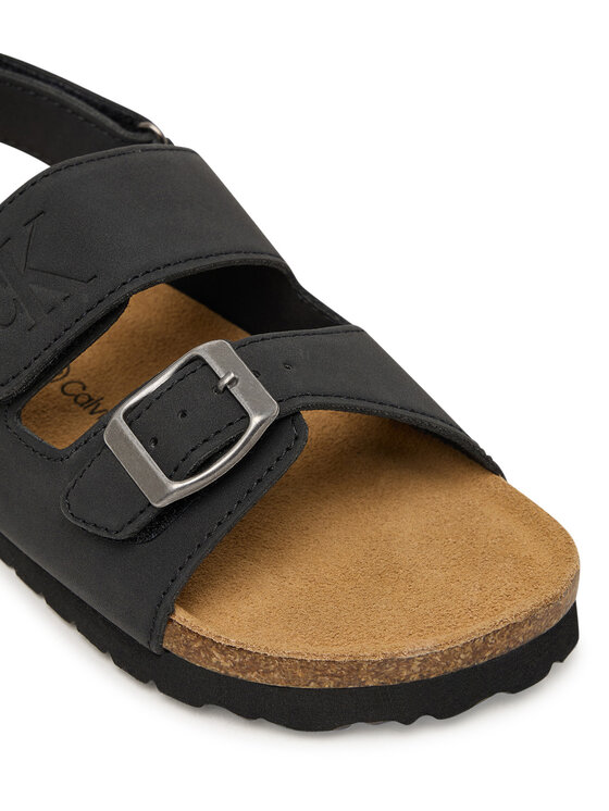 Calvin Klein Calvin Klein Sandali Velcro V3X2-83328-0315 S Nero
