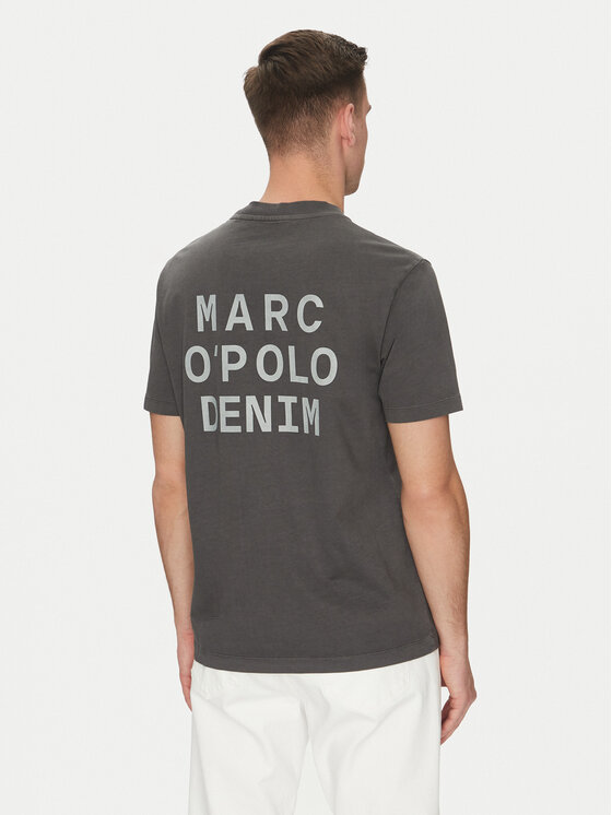 Marc O'Polo Denim Marc O'Polo Denim Тишърт 500 0006 040 Сив Relaxed Fit