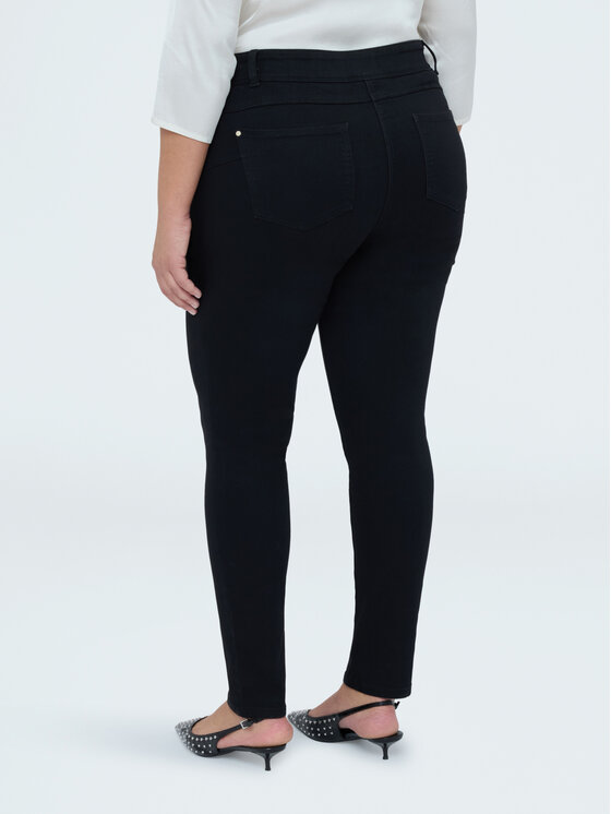 Fiorella Rubino Fiorella Rubino Jeansy P457T005146N033 Czarny Skin Fit