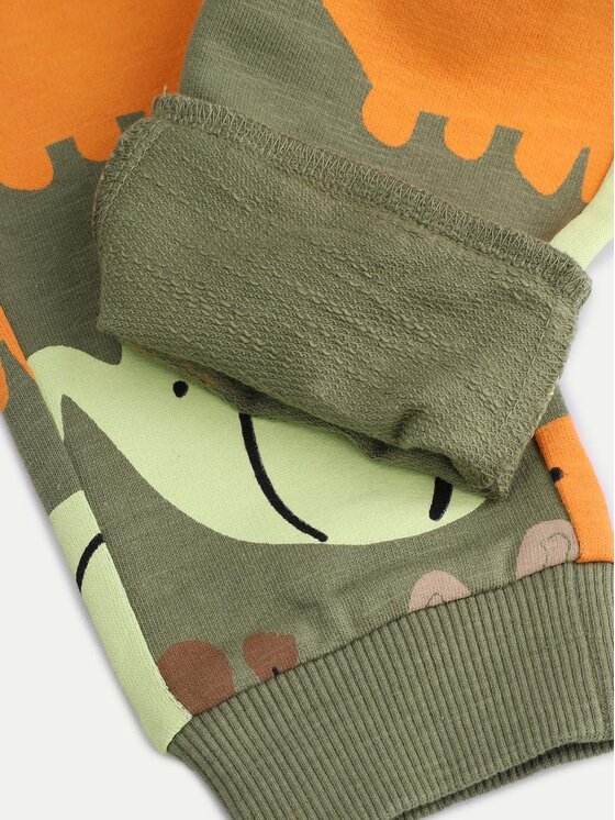 Coccodrillo Coccodrillo Pantaloni da tuta ZC4120102SBN Verde Regular Fit