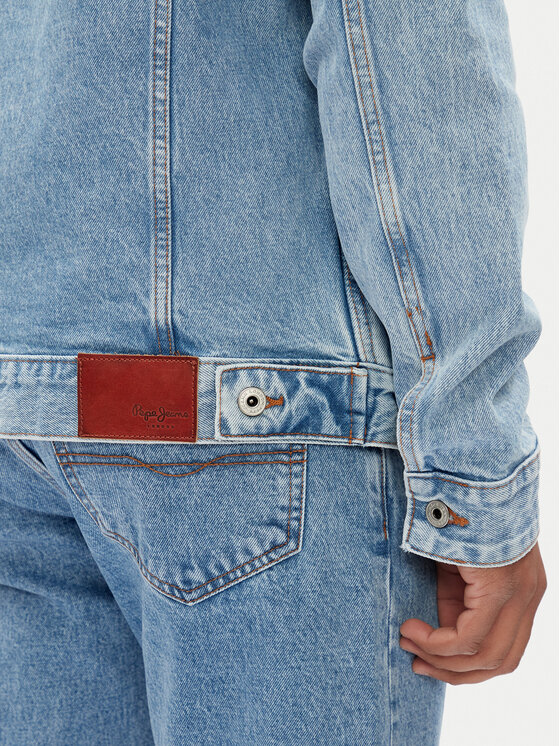 Pepe Jeans Pepe Jeans Дънково яке Pinners PM402715 Син Regular Fit