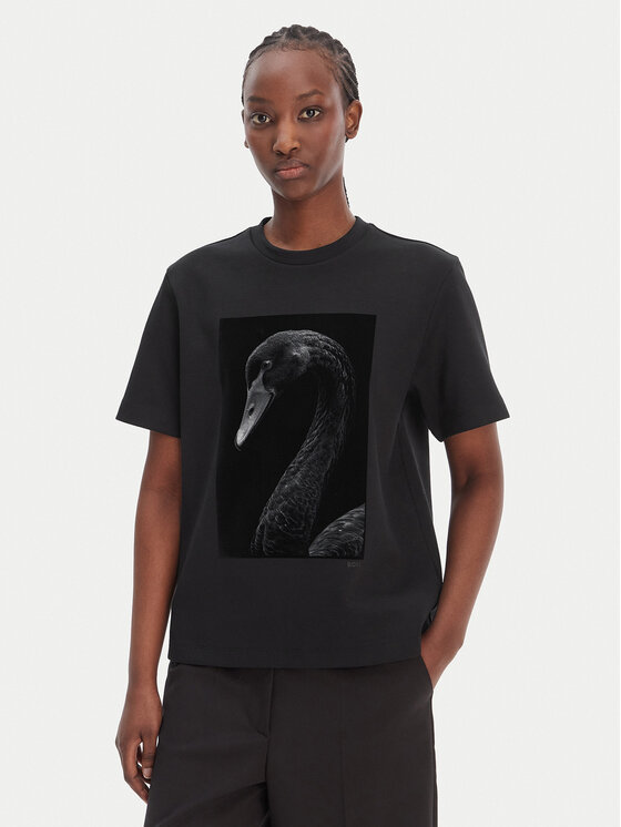BOSS BOSS T-shirt Eharpa2 50563277 Nero Regular Fit