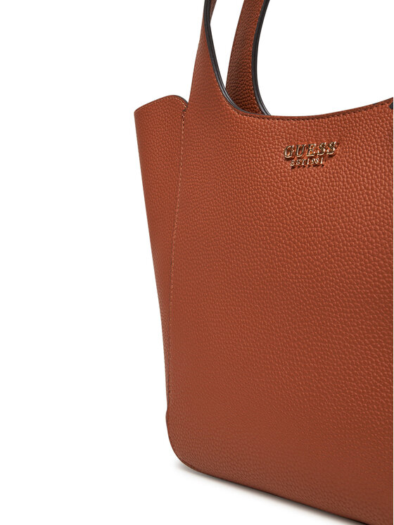 Guess Guess Ročna torba Calista HWBG73 34220 Rjava