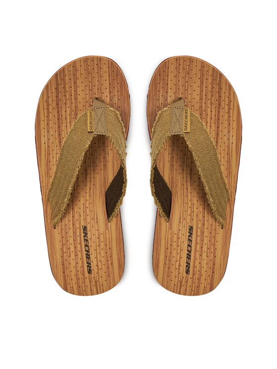 Pánské Žabky Skechers, Velikost:40, Barva: Hnědá, Tantric-Fritz 205098/CML