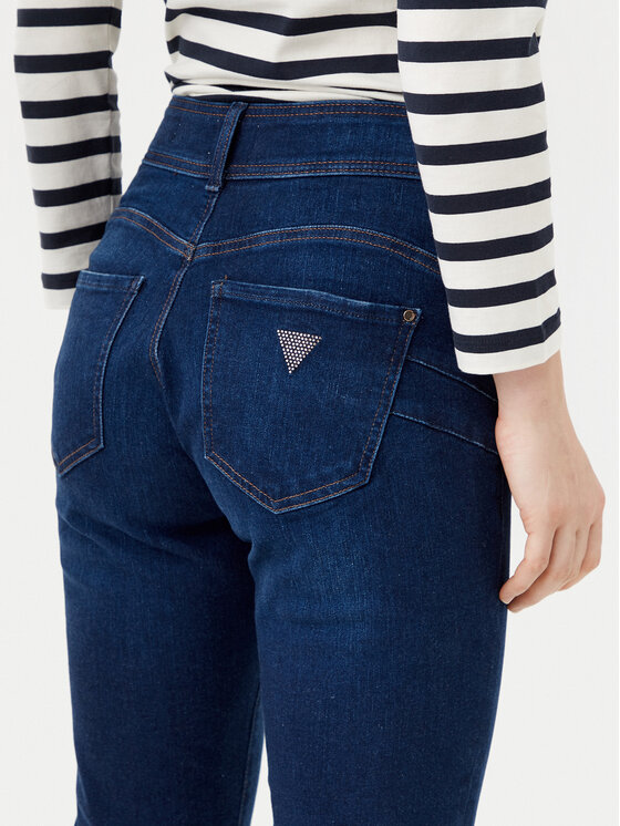 Guess Guess Džínsy W5RA0V D5L91 Tmavomodrá Regular Fit