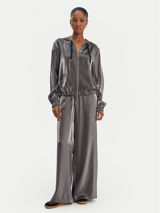 Liu Jo Sport Liu Jo Sport Majica dugih rukava TA6004 T322A Siva Regular Fit