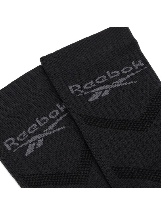 Reebok Reebok Високі шкарпетки unisex R0384-SS24 (1-pack) Чорний