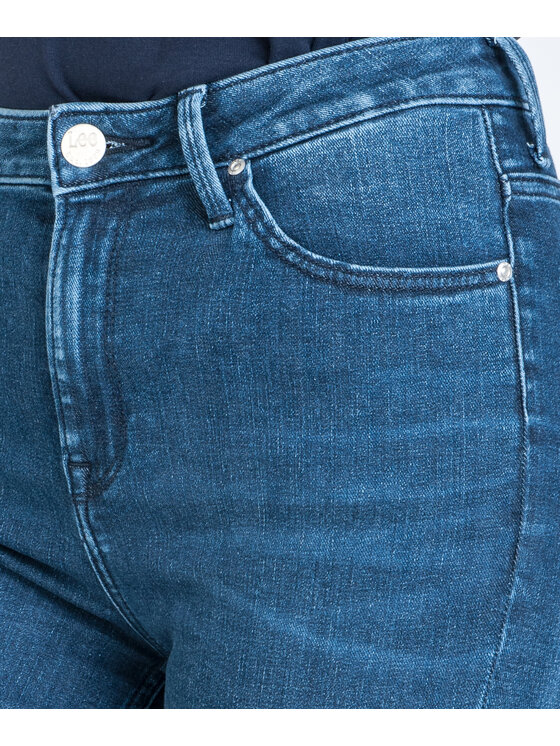 Lee Lee Jeansy L626LSJQ Niebieski Skinny Fit