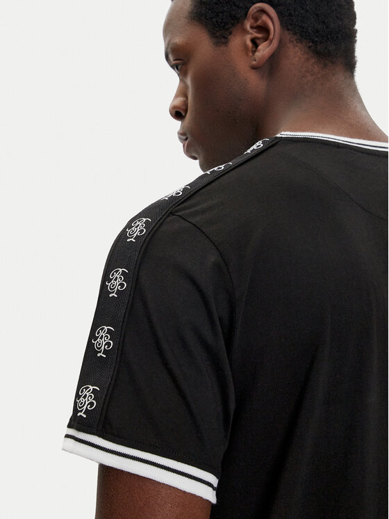 Brave Soul Brave Soul T-särk MTS-568PALMER Must Regular Fit