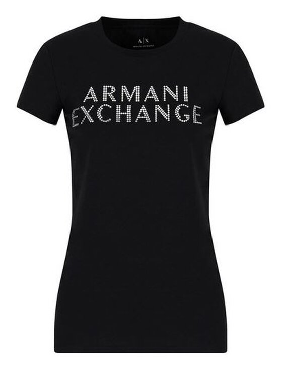Armani Exchange Armani Exchange T-Shirt XW000060 AF10354 UC001 Czarny Slim Fit