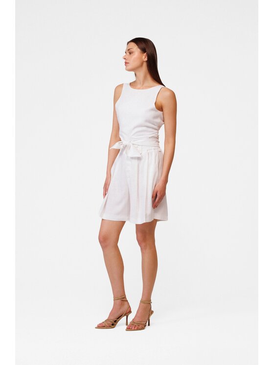 LE POSSÉ LE POSSÉ Top TZOPIW Bianco Regular Fit