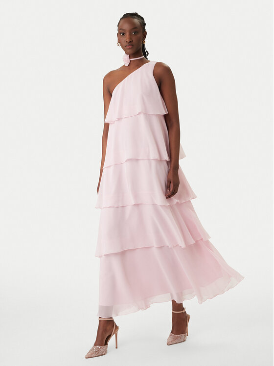 Vero Moda Vero Moda Sukienka koktajlowa Felicia 10348522 Różowy Regular Fit