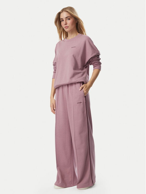 adidas adidas Spodnie dresowe Seasonal Essentials KV6865 Różowy Regular Fit