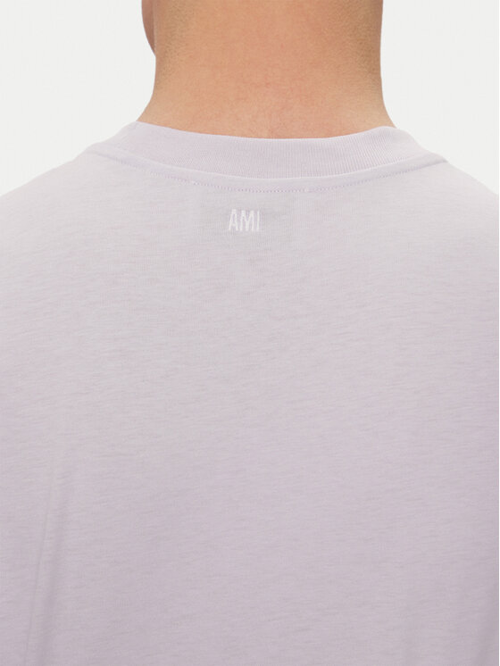 AMI PARIS AMI PARIS T-krekls HTS060.724 Violets Regular Fit