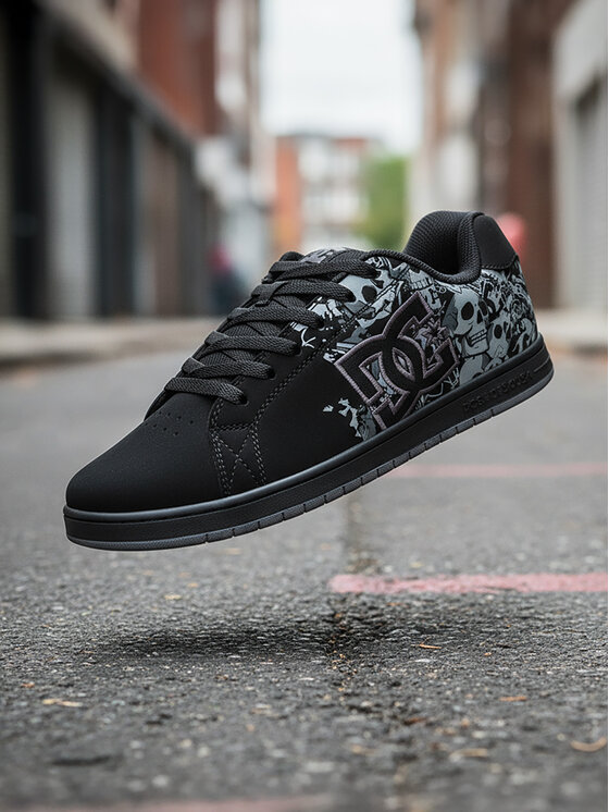 DC Shoes DC Shoes Sneakersy CEO-GAVELER ADYS100536-BDP Czarny