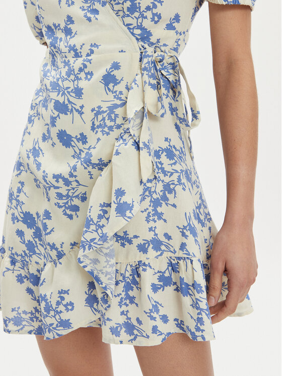 Brave Soul Brave Soul Sommerkleid LDRW-654BLEU Blau Straight Fit