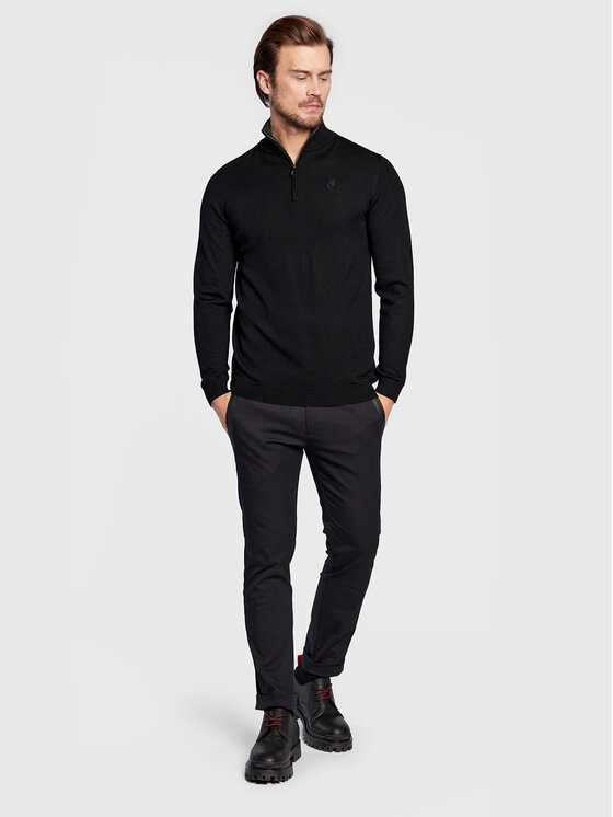 KARL LAGERFELD Pullover 655008 524399 Schwarz Regular Fit | Modivo.de