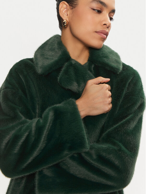 Joseph Ribkoff Joseph Ribkoff Cappotto in shearling 243902 Verde Loose Fit