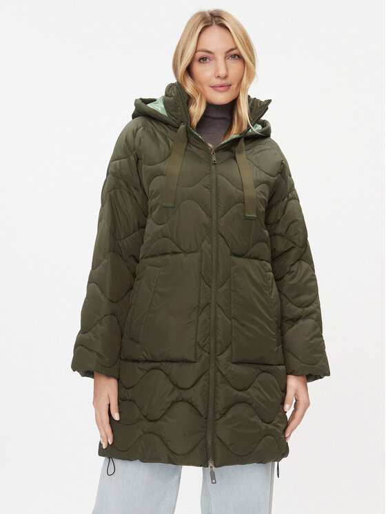 MAX&Co. Prechodná bunda Chiudere 74940523 Zelená Regular Fit