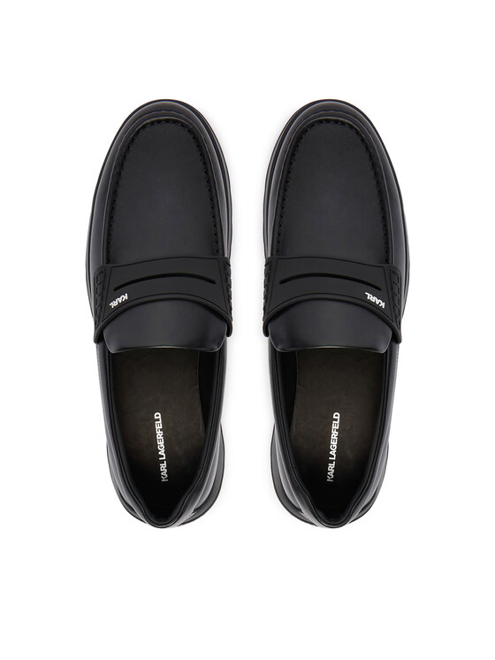 KARL LAGERFELD KARL LAGERFELD Лофери Magnus KL10610 Чорний