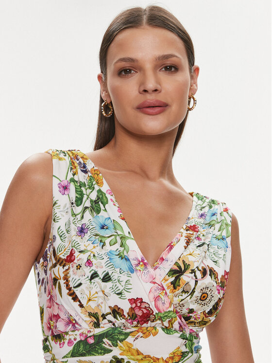 Marciano Guess Marciano Guess Μπλουζάκι 4RGP05 6724Z Έγχρωμο Slim Fit