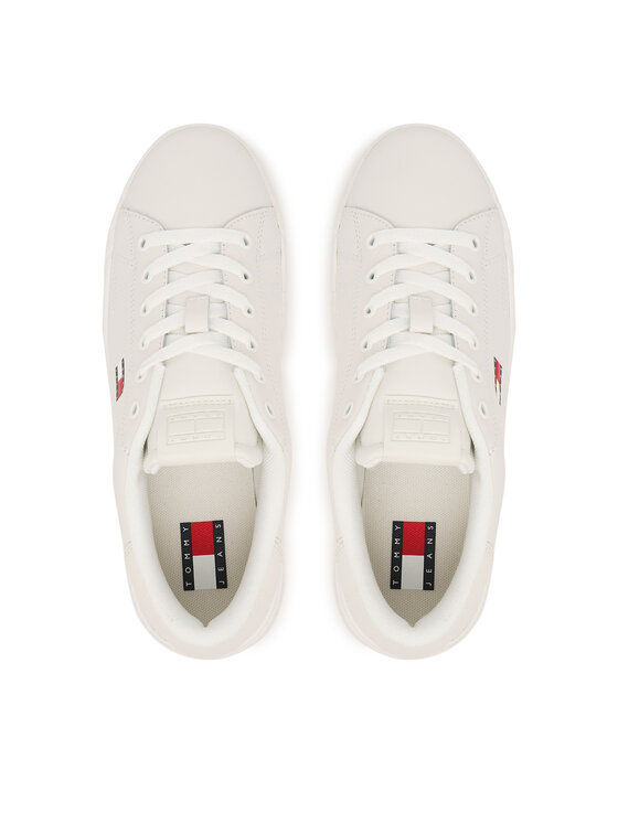 Tommy Jeans Tommy Jeans Tenisice Tjw Script Cupsole Flatform EN0EN02961 Bijela