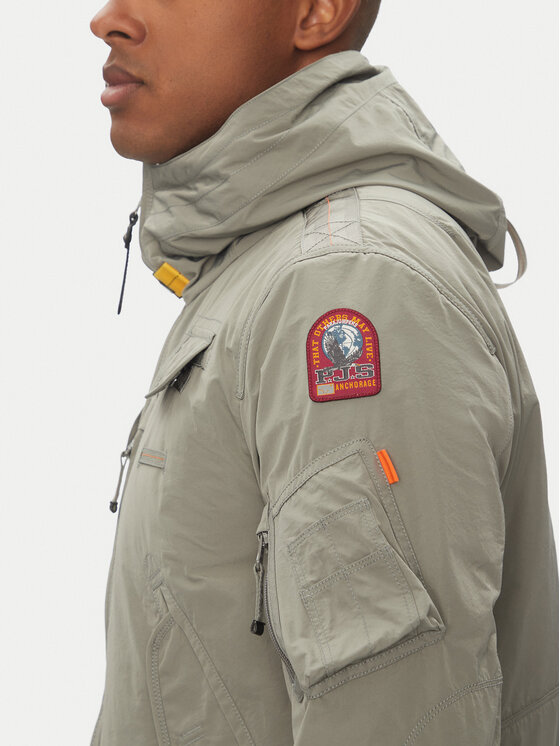 Parajumpers Parajumpers Μπουφάν μεταβατικό Gobi Spring 25SMPMJKMA01 Μπεζ Regular Fit