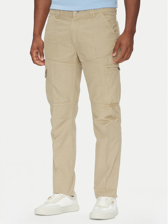 Aeronautica Militare Aeronautica Militare Riidest püksid 251PA1662CT3526 Beež Regular Fit