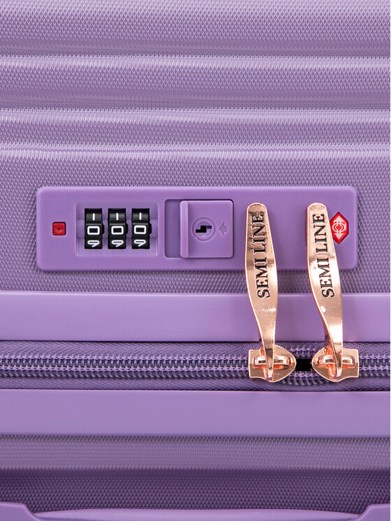Semi Line Semi Line Valigia media T5916-3 Viola