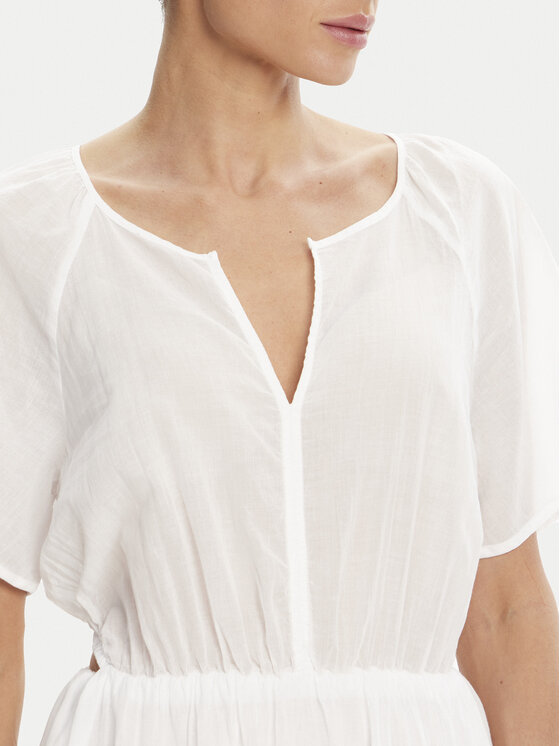 Devotion TWINS Devotion TWINS Φόρεμα καθημερινό Spirited 025.369.1G Λευκό Regular Fit